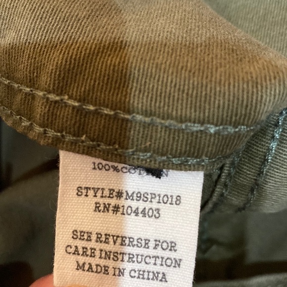 BLU Pepper Day To Day Green Belted Pants Women’s Size 30 - Picture 12 of 13